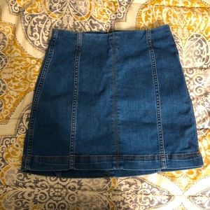 Jean skirt